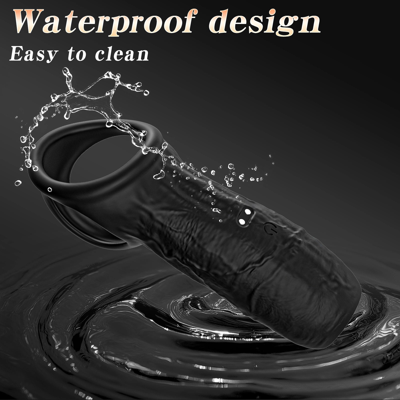 9-mode APP controlled condom vibrator for men and women