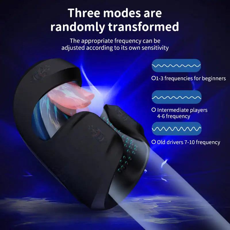 Tongue-Licking & Slapping Glans Trainer