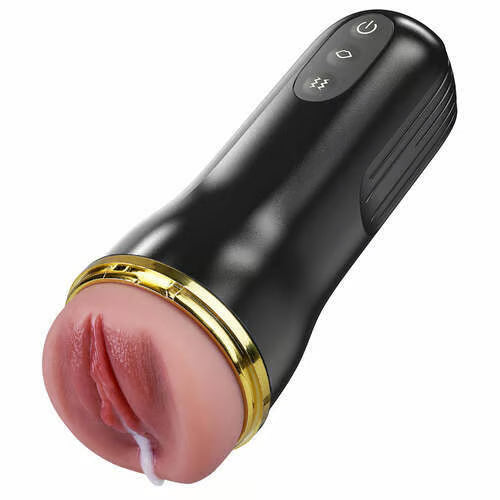10 Vibrating Sucking Pocket Vagina Deep Throat Male Stroker
