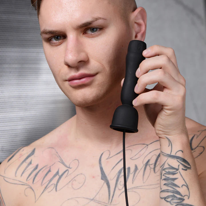 Male penis vibrator (with urethral bougie)