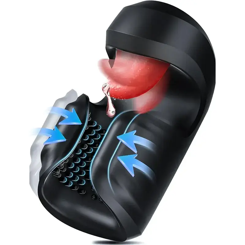 Tongue-Licking & Slapping Glans Trainer