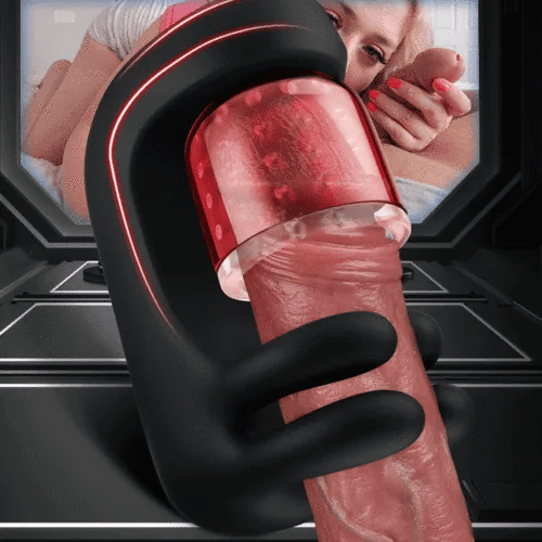Automatic Four-Finger Rotating Penis Vibrator