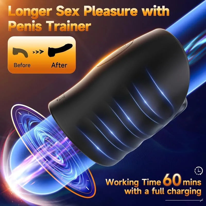 App-Controlled Vibrating Penis Head Vibrator