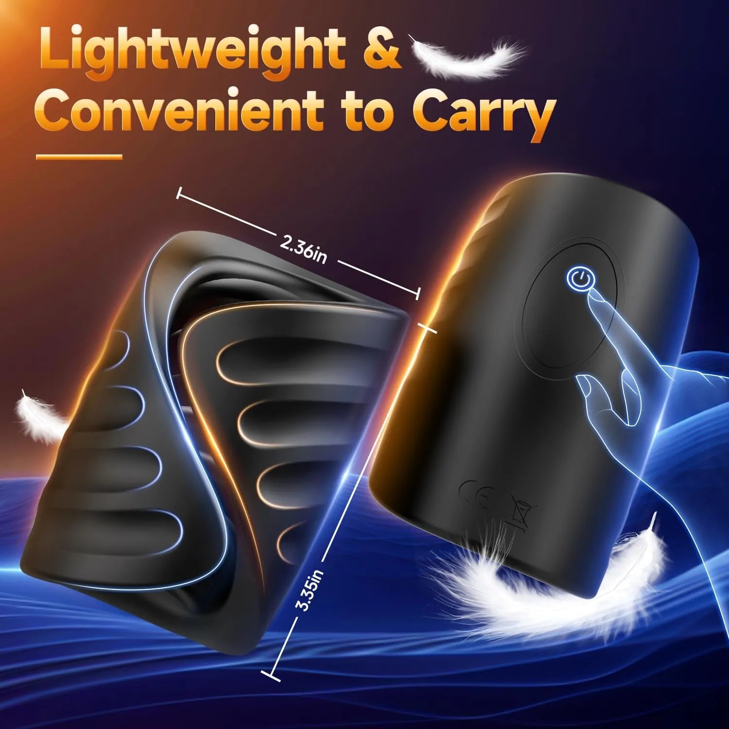 App-Controlled Vibrating Penis Head Vibrator