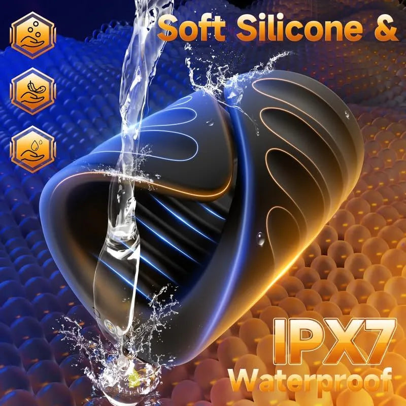 App-Controlled Vibrating Penis Head Vibrator