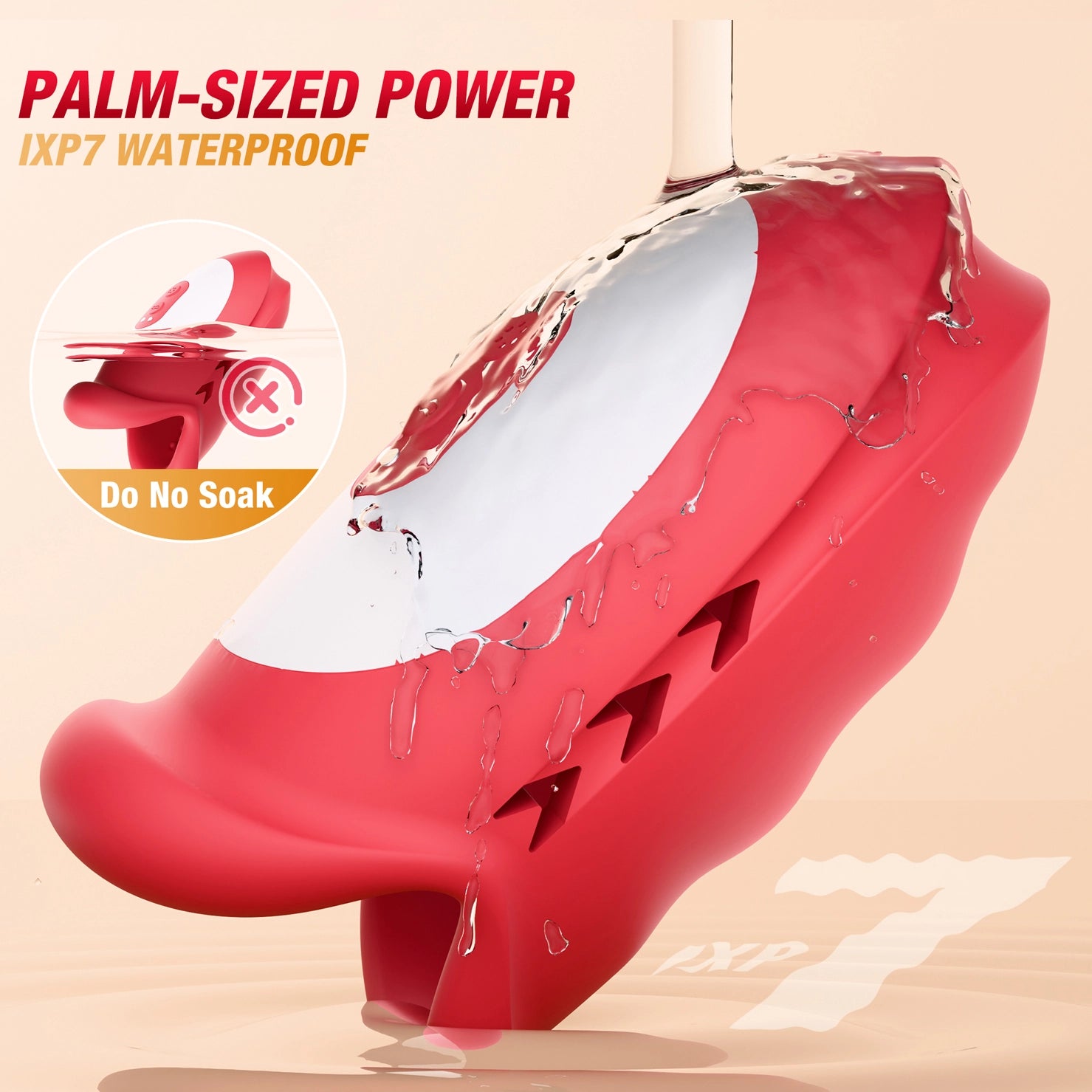 3 motors and 10 rocking vibrators App controlled hollow design