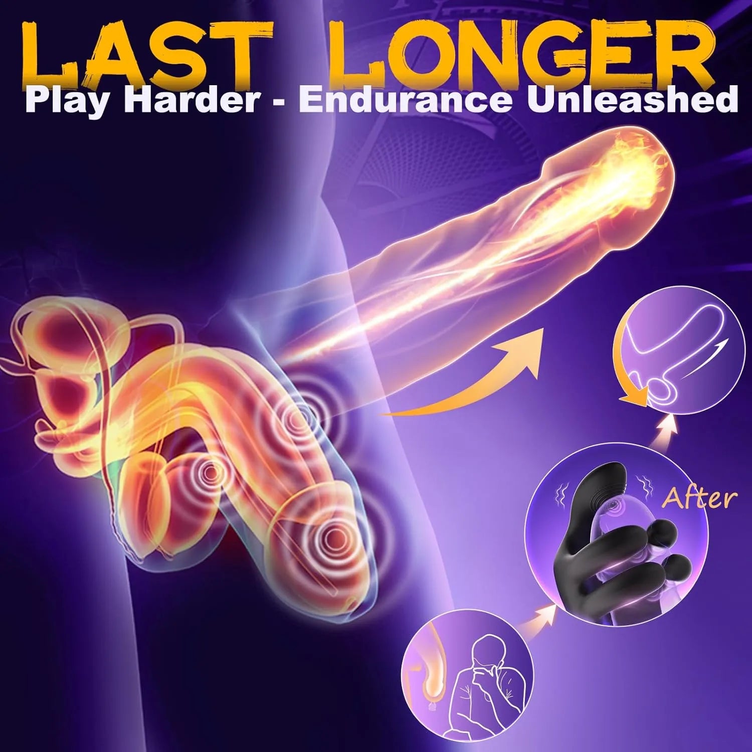 10 Clamps and 10 Modes Tentacle Penis Vibrator