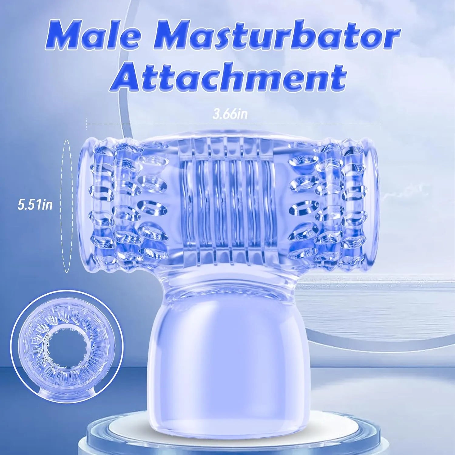 2 in 1 Couples 9 Modes Clitoris Penis Stimulation Masturbator Penis Vibrator