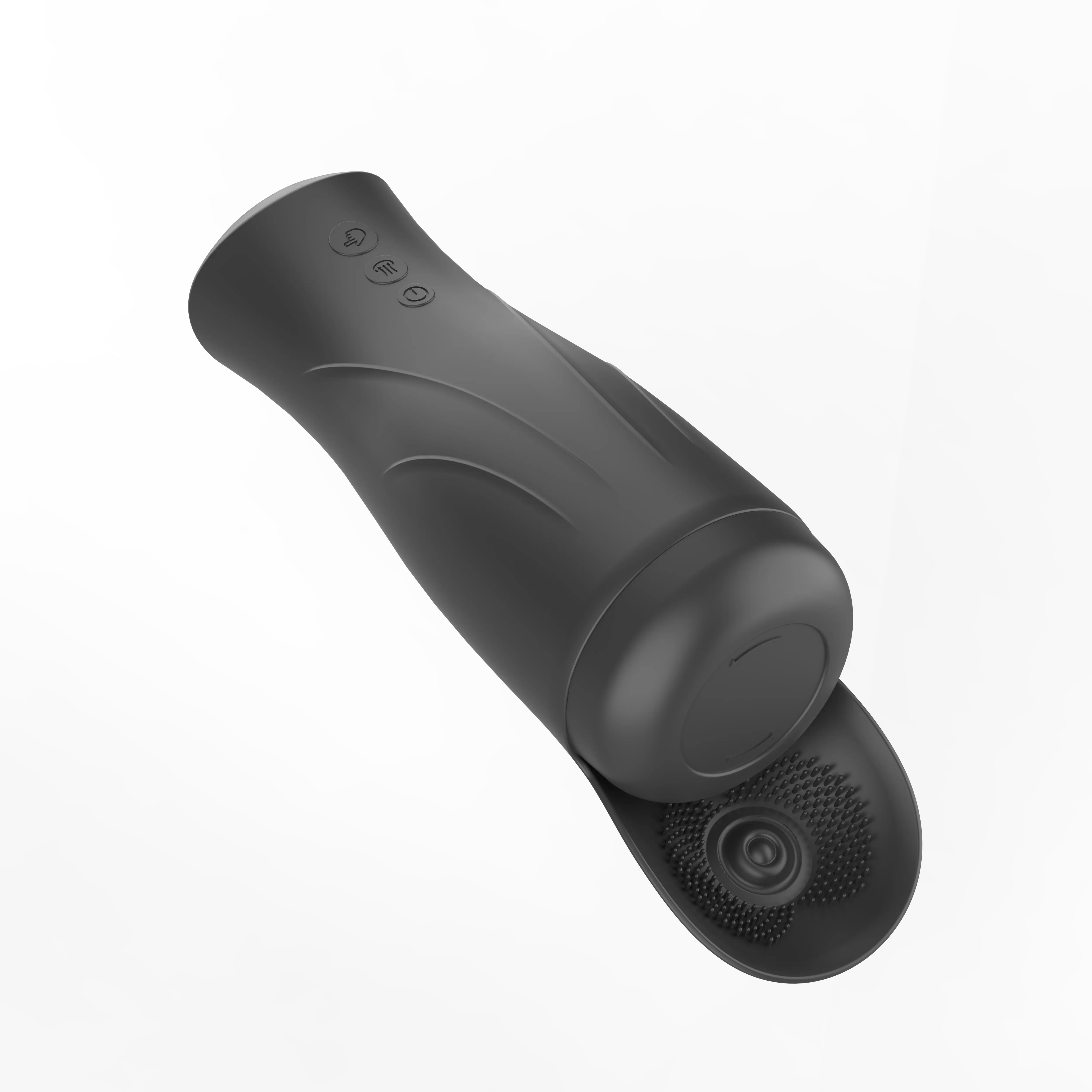 3-in-1 Strong Suction, Percussion and Vibration Penis Vibrator