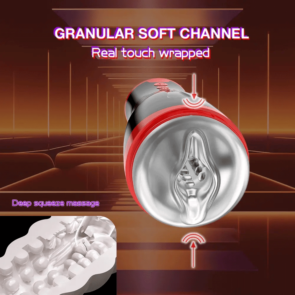 9-mode air-suction penis vibrator