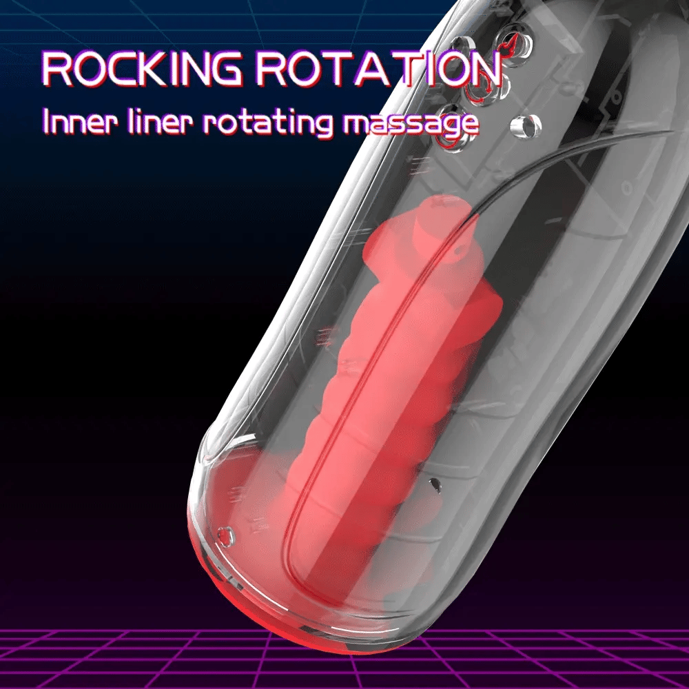 3 in 1 Male Oral Sex Penis Vibrating Masturbator