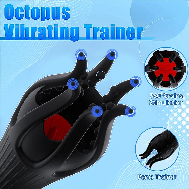 10 modes tongue licking glans vibrator masturbator