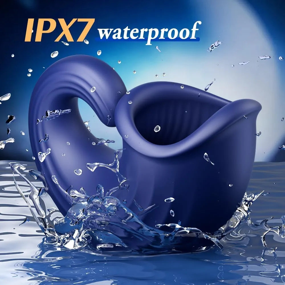 7 Modes Various Grain Texture Penis Glans Vibrator