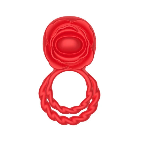 10 vibrations and 10 rotations for couples penis ring vibrator