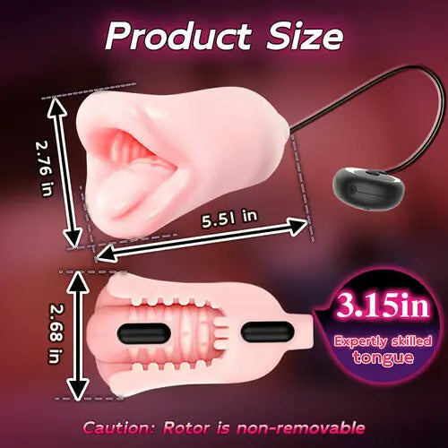 Bestvibe 10 Vibration Male Glans Training Stimulator Blow Job Toys