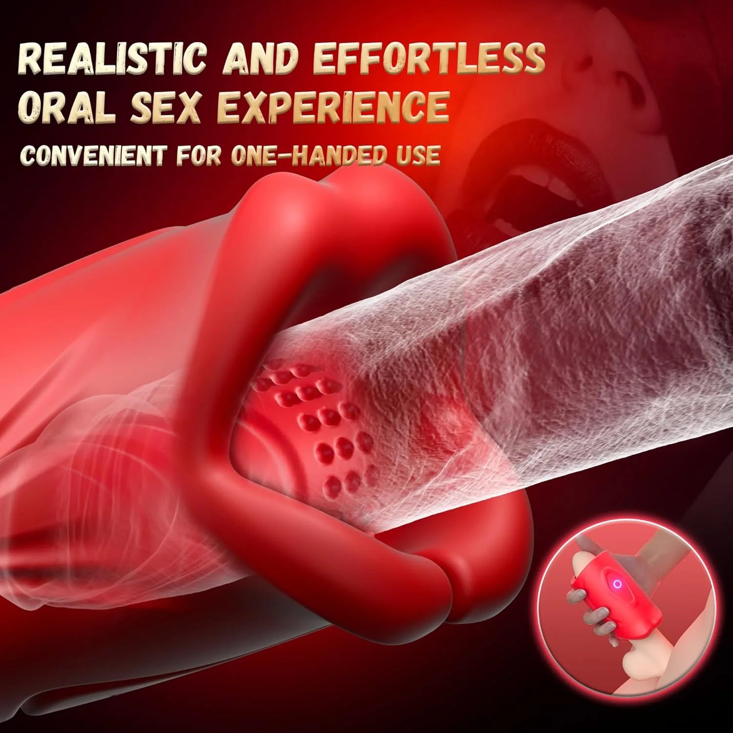 9 Modes Powerful Vibration Penis Training Masturbator