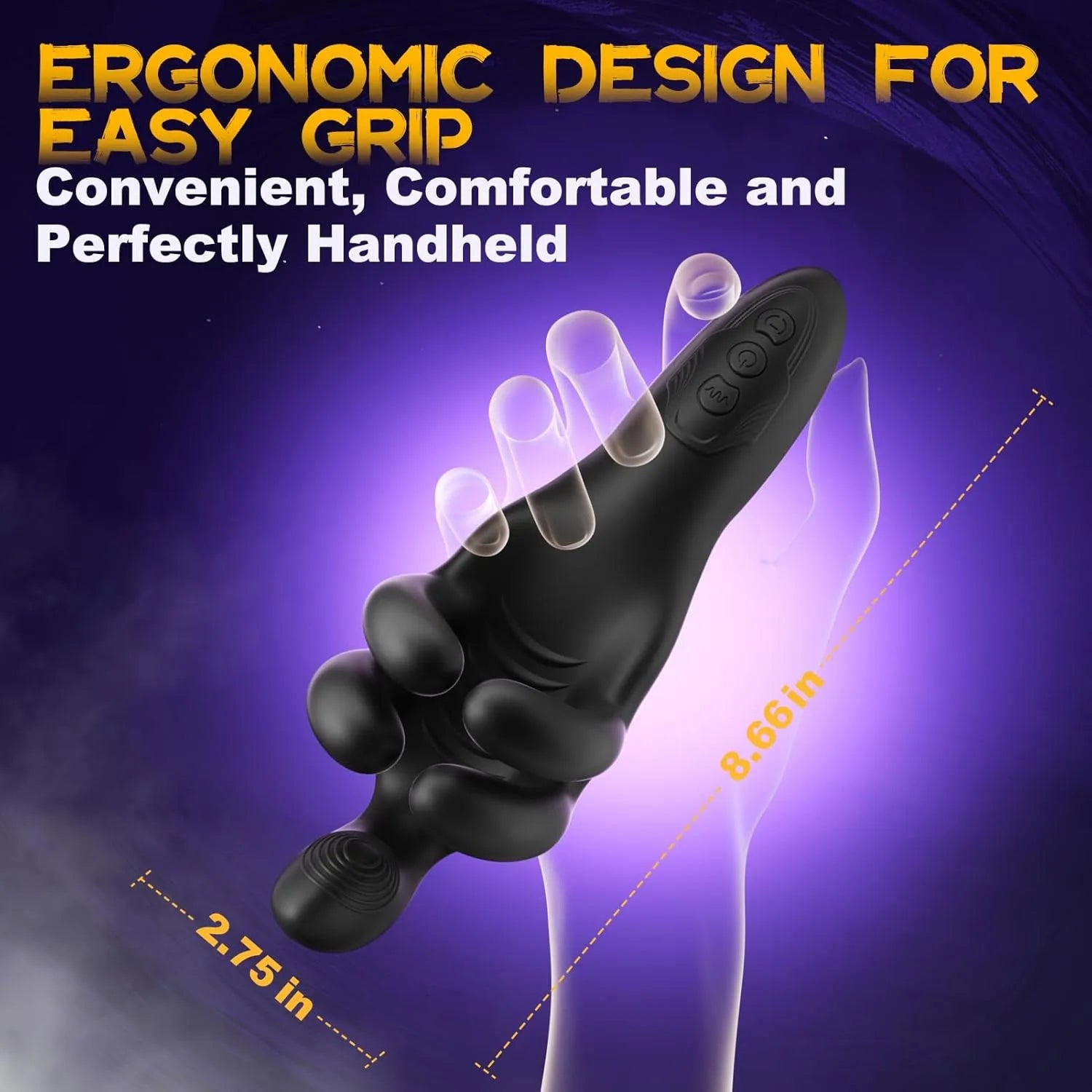 10 Clamps and 10 Modes Tentacle Penis Vibrator