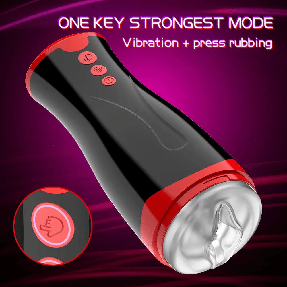 9-mode air-suction penis vibrator