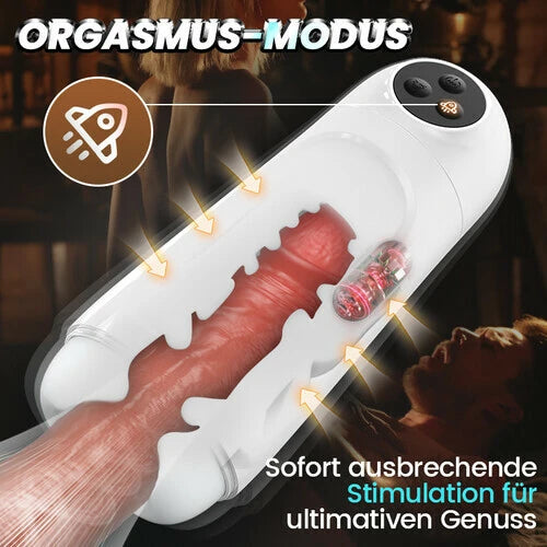 10-frequency vibration and suction male vibrating masturbator