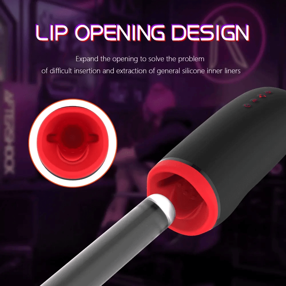 3 in 1 Male Oral Sex Penis Vibrating Masturbator