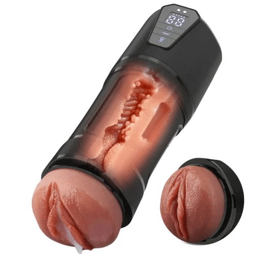 10 vibration modes, 5 suction modes, ultra-realistic vaginal simulation male vibrating masturbator