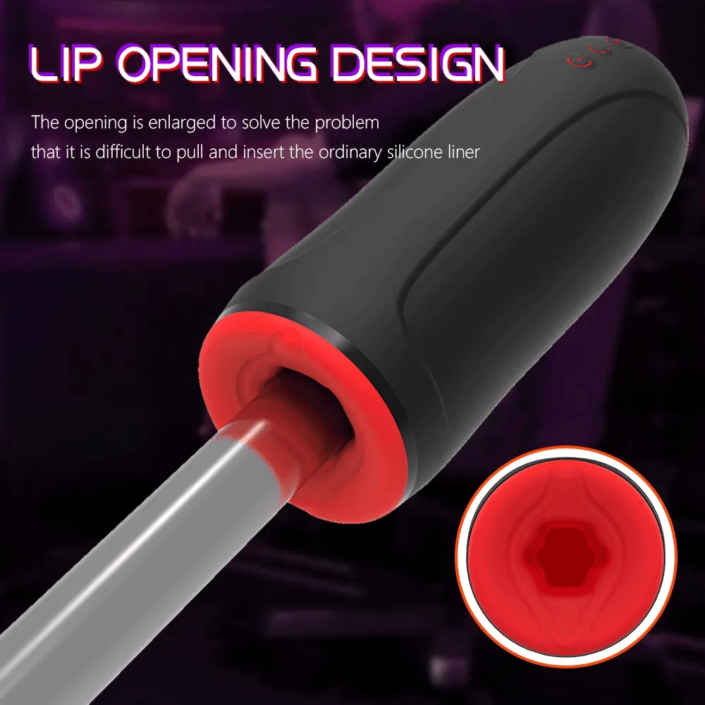 3 in 1 Male Oral Sex Penis Vibrating Masturbator