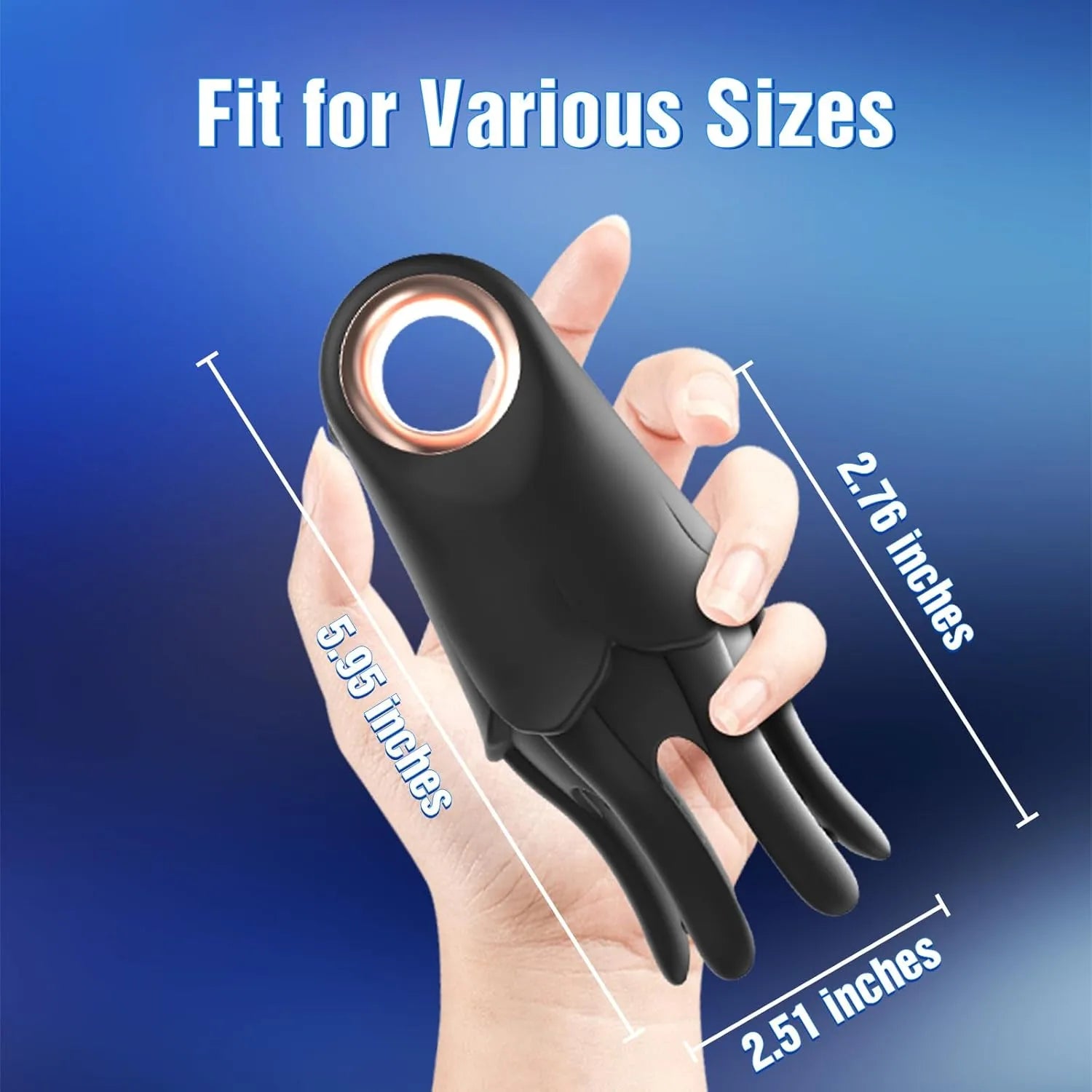 360° wrap-around 6 tentacles 7 modes penis trainer
