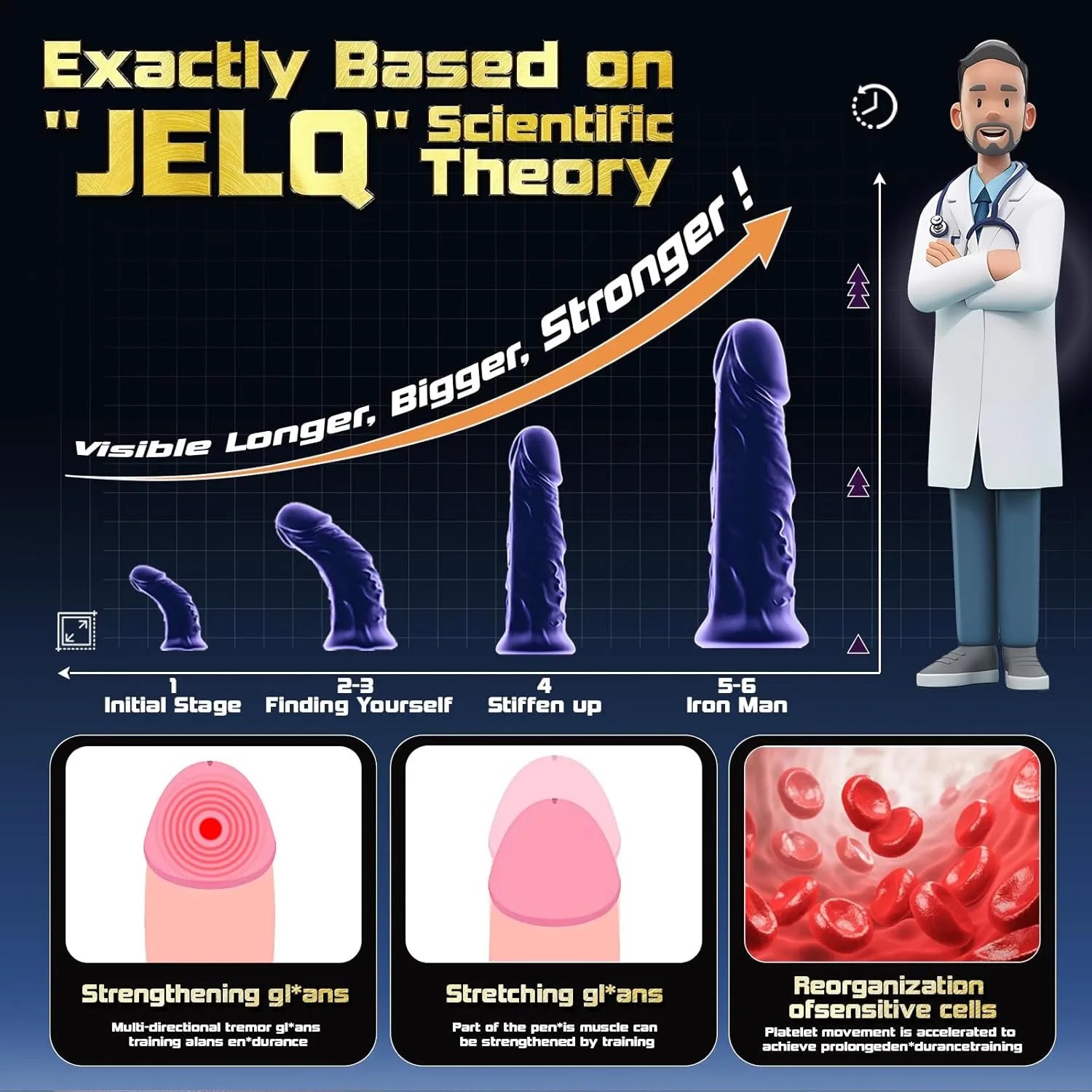 Octopus-Style Penis Head Vibrator