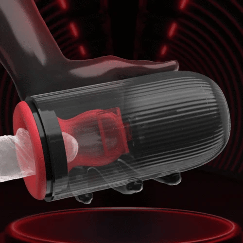 Penis Vibration Cyclone Propeller Rotating Vibration Suction Penis Vibrator