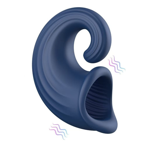 7 Modes Various Grain Texture Penis Glans Vibrator