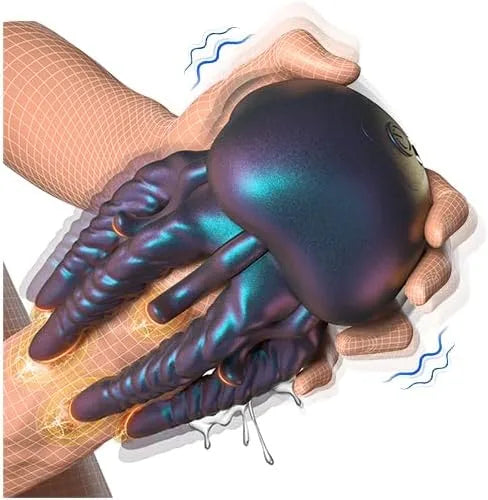 Octopus-Style Penis Head Vibrator