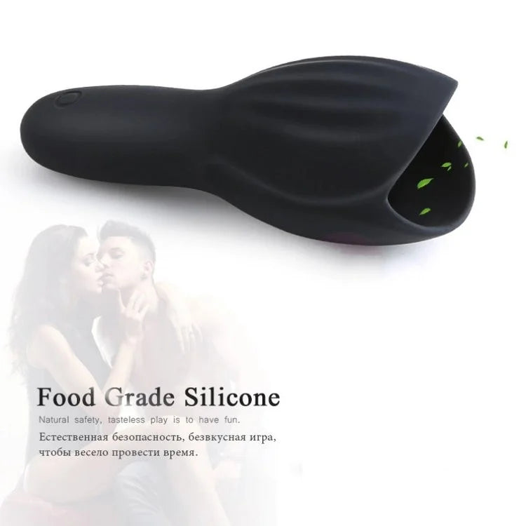 Male glans massage 10 frequency penis head vibrator