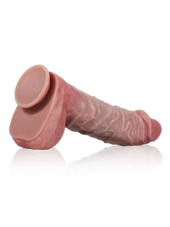 George 10.9-inch extra-large, thick dildo with 7 thrusting modes and 3 vibration modes.